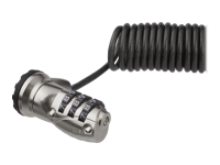 StarTech.com Câble de sécurité pour ordinateur portable à code 3 chiffres - Câble enroulé 1,8 m - Antivol (LTLOCK3DCOIL)