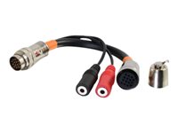 C2G RapidRun (2) 3.5mm Audio Breakout Adapter Cable Display Audio adapter 