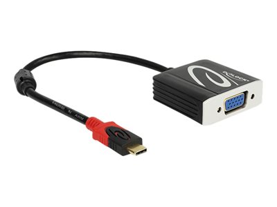 DELOCK Adapter USB/C -> VGA St/Bu (DP Alt Mode) - 62994