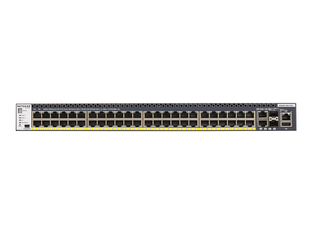 NETGEAR M4300-52G-POE+ Managed SWCH APS