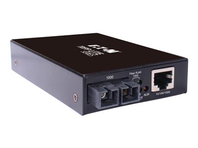 Eaton Tripp Lite Series Hardened Gigabit Copper to Fiber Media Converter