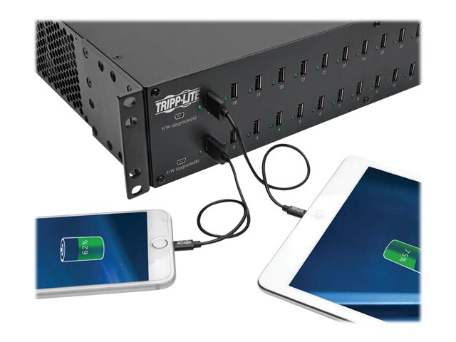 Tripp Lite 32-Port USB Charging Station with Syncing
