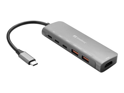 SANDBERG USB-C Dock HDMI + 2xUSB-A - 136-65