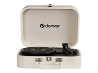 DENVER VPL-130 Pladespiller Stereo Hvid