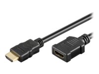 MicroConnect HDMI hun -> HDMI han 1 m