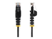 Startech 50cm Slim LSZH CAT6 Ethernet Cable, 10 Gigabit Snagless RJ45 100W PoE Patch Cord, CAT 6 10GbE UTP Network Cable w/St