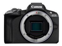 Canon EOS R50 Digitalkamera Sort
