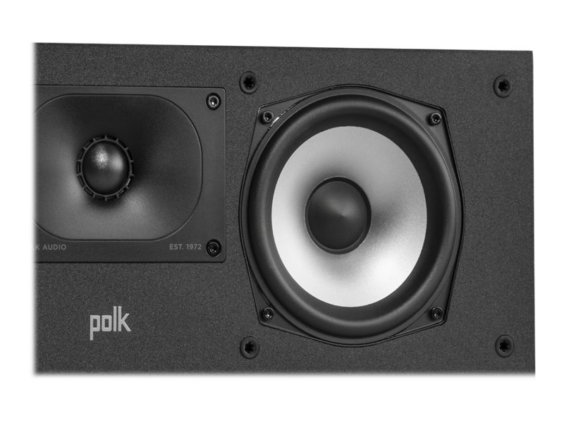Polk High-Resolution Center Channel Speaker - Black - Monitor XT30
