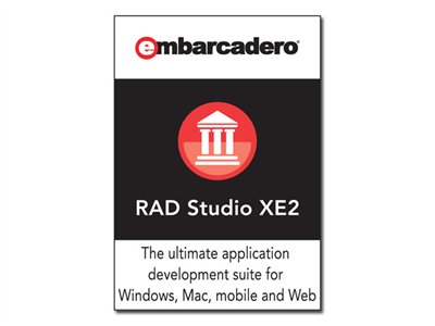 Embarcadero RAD Studio XE2 Professional - Licence - 1 named user - ESD -  Win, Mac (BDBX02MLENWB0) verslui | Atea eShop