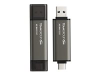Team X2 Max 2TB USB 3.2 Gen 1 / USB-C USB stick Grå
