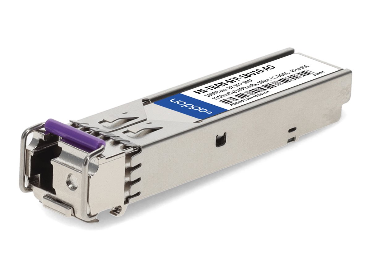 AddOn - SFP (mini-GBIC) transceiver module (equivalent to: Fortinet FN-TRAN-SFP-1BU10)