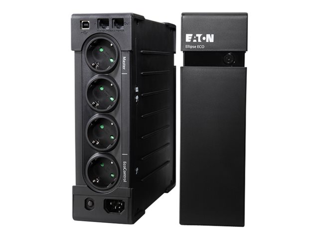 EATON EL1600USBDIN Eaton Ellipse ECO 1600 USB DIN, 1600VA/1000W, 8 x Schuko, 1 x USB