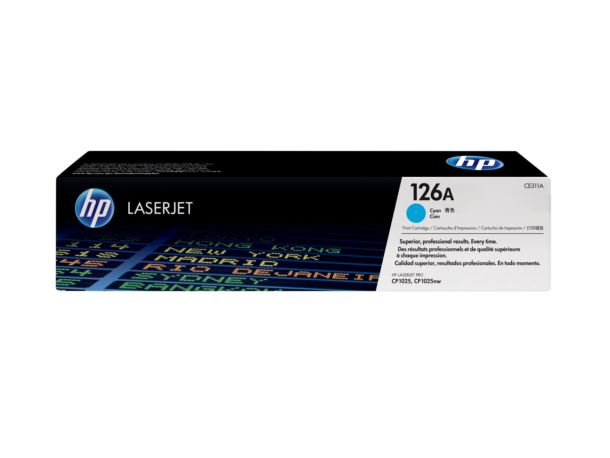 Hp 126a Cyan Original Laserjet Toner Cartridge Ce311a
