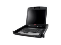 APC LCD Console - KVM console - 17"