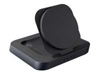 Zens wireless charging stand - nightstand - + AC power adapter - 15 Watt