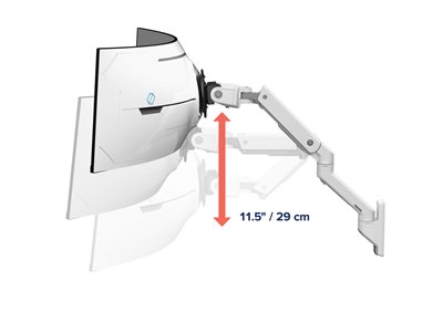 ERGOTRON HX Arm Wall Mount White, ERGOTRON 45-694-216  (BILD6)