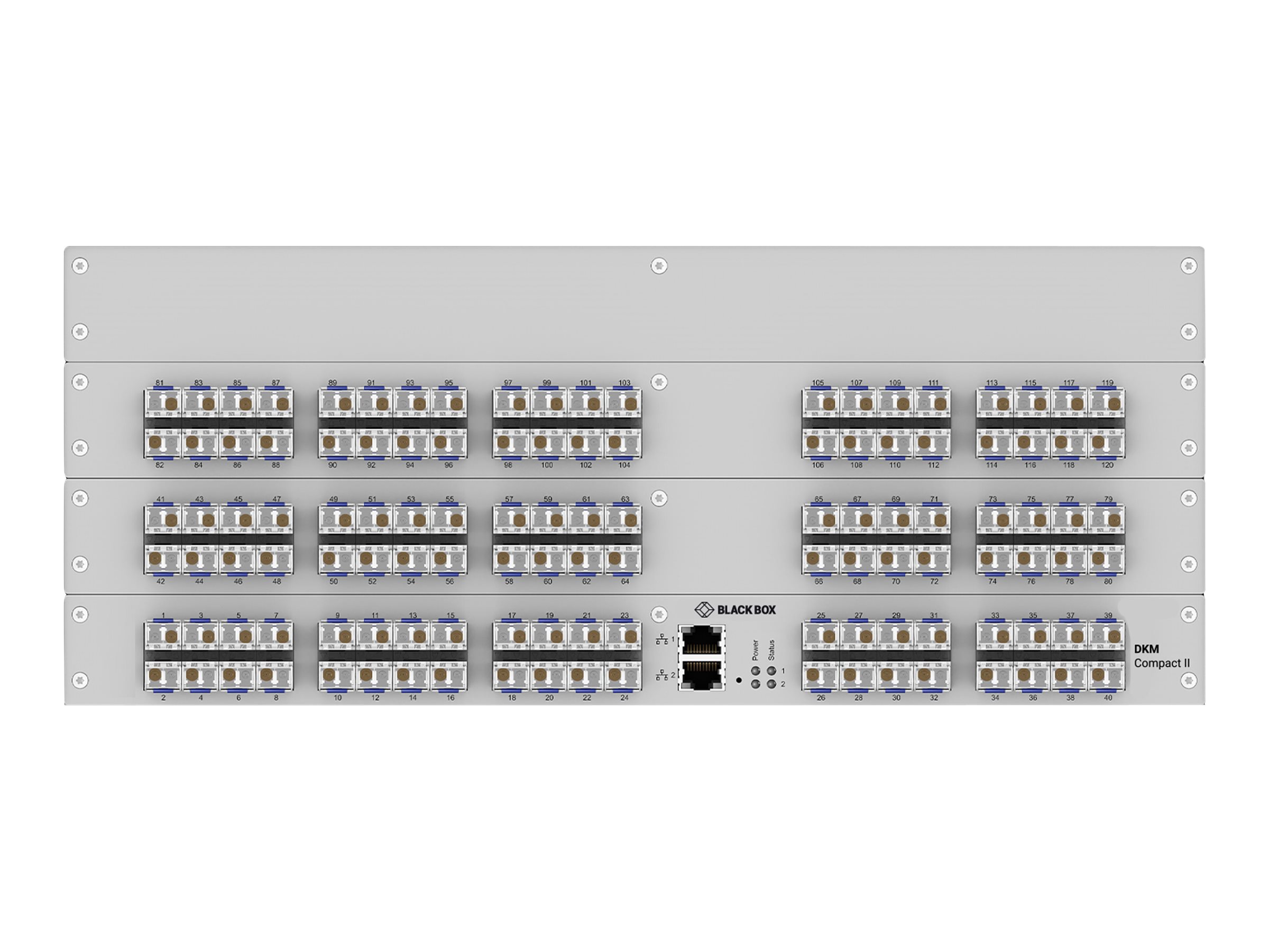 Black Box DKM Compact II KVM Matrix Switch ACXC120F-3G