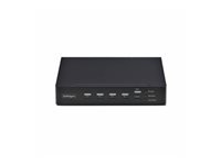Startech - Commutateur écran-clavier-souris/audio/USB - 4 x KVM / audio / USB - 1 utilisateur local 
