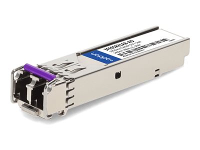 AddOn - Module transmetteur SFP+ (equivalent a : Alcatel-Lucent Nokia 3FE65831AB) - 10GbE - 10GBase-CWDM - mode unique LC - jusqu'a 40 km - 1490 nm - Conformite TAA