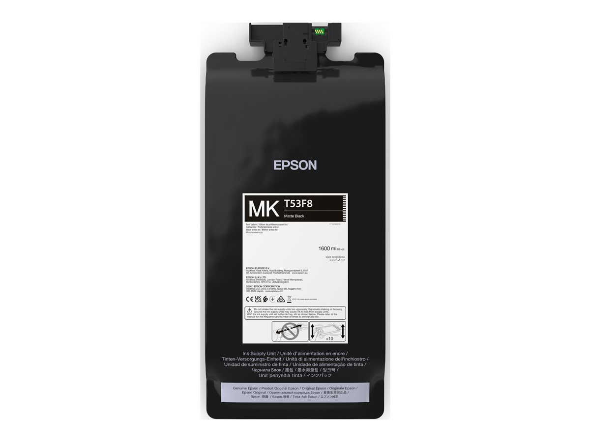 Epson T53F8 - matná čerň - originální - brašna na inkoust