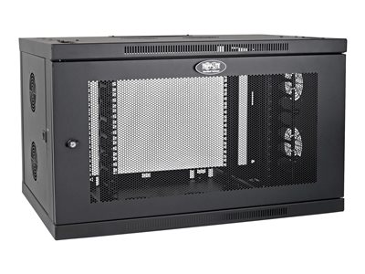 Tripp Lite 9U Wallmount Rack Enclosure Server Cabinet Wide Cable Management