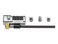 Kensington ClickSafe Universal Combination Laptop Lock - security cable lock