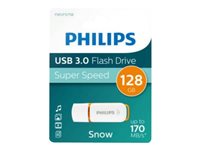Philips FM12FD75B Snow edition 3.0 12GB USB 3.0 Orange Hvid