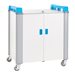 LapCabby 32-Device (up to 19) Mobile AC Vertical Charging Cart