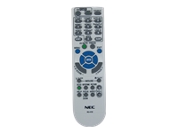 NEC - Remote control - infrared - for NEC P474U, P474W, P502HL-2, P502WL-2, P554U, P554W