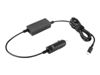 Lenovo 65W USB-C DC Travel Adapter - Car power adapter - DC 12 / 24 V - 65 Watt - for IdeaPad 3 Chrome 14M836; ThinkCentre M75t Gen 2; ThinkPad E14 Gen 3; E14 Gen 4; Z13 Gen 1