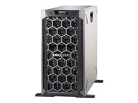 Dell PowerEdge T340 Server tower 1-way 1 x Xeon E-2234 / 3.6 GHz RAM 8 GB SAS 