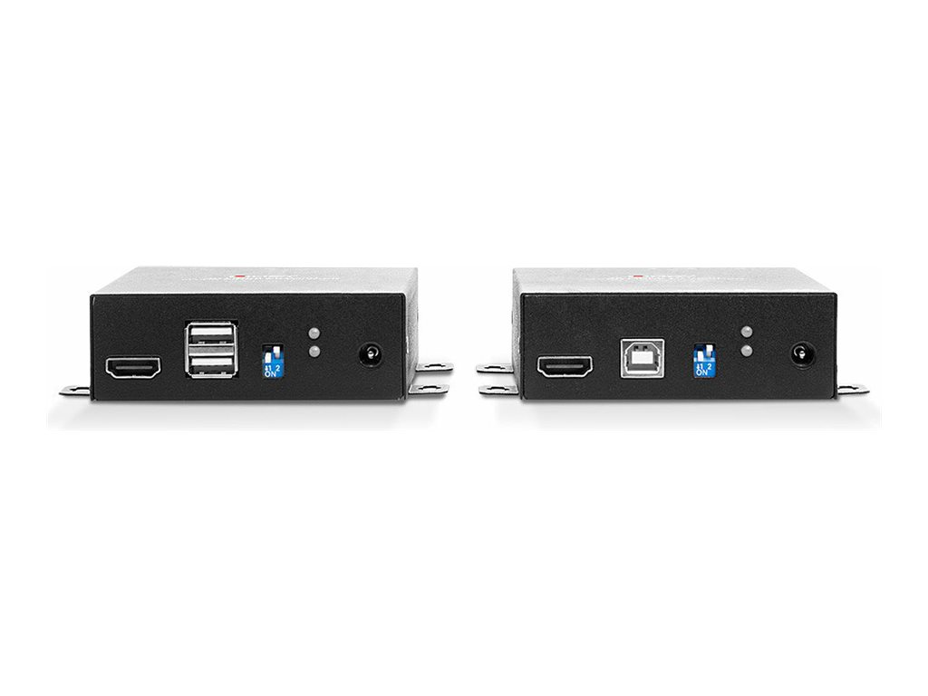 Kit Extender HDMI 4K60, USB, IR & RS232 sur fibre optique, 300m
