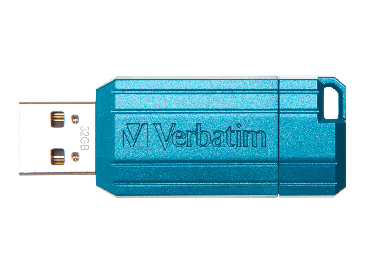 Verbatim PinStripe USB Drive USB flash drive 32 Product shot Front 79876