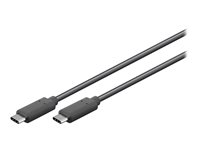 goobay USB 3.2 Gen 2 USB Type-C kabel 50cm Sort