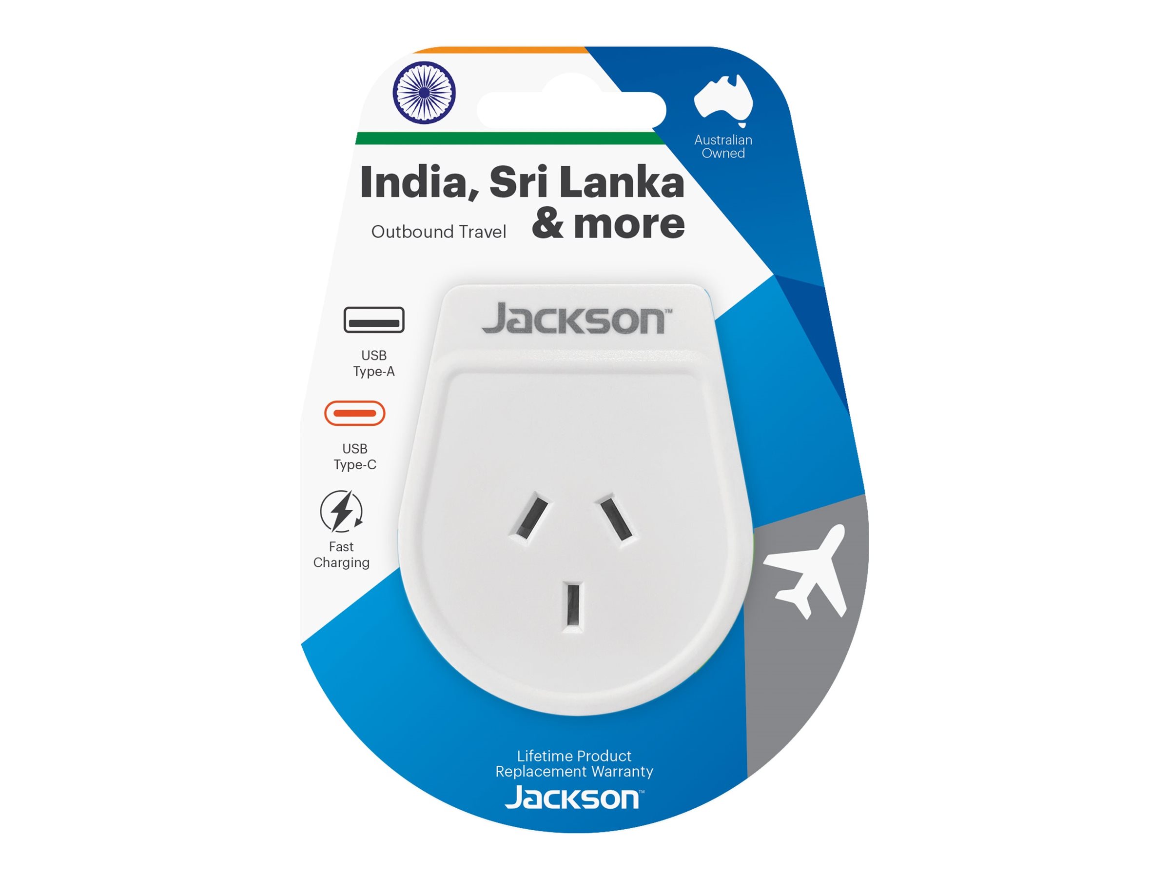 Jackson power connector Product shot Front 79950