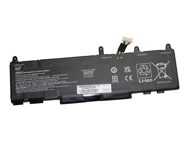 BTI - Notebook battery (equivalent to: HP M73466-002)