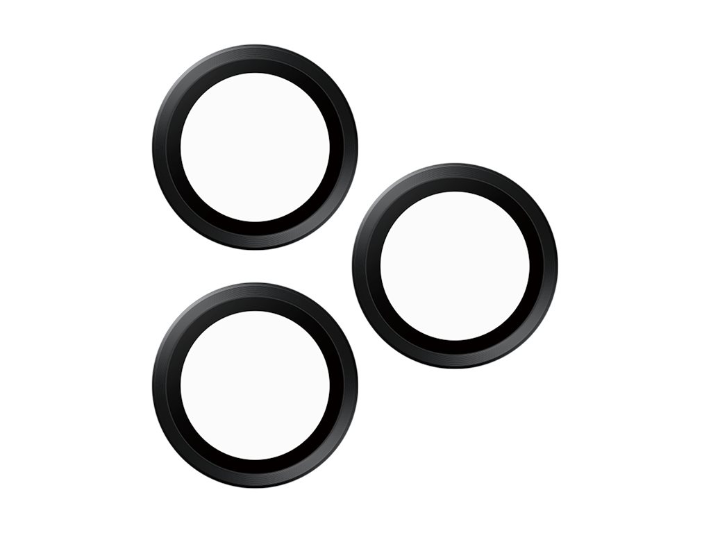 PanzerGlass Hoops Lens Protector for Apple iPhone 16 Pro and 16 Pro Max - Black