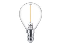 Philips LED-filament-lyspære 1.4W F 136lumen 2700K Varmt hvidt lys