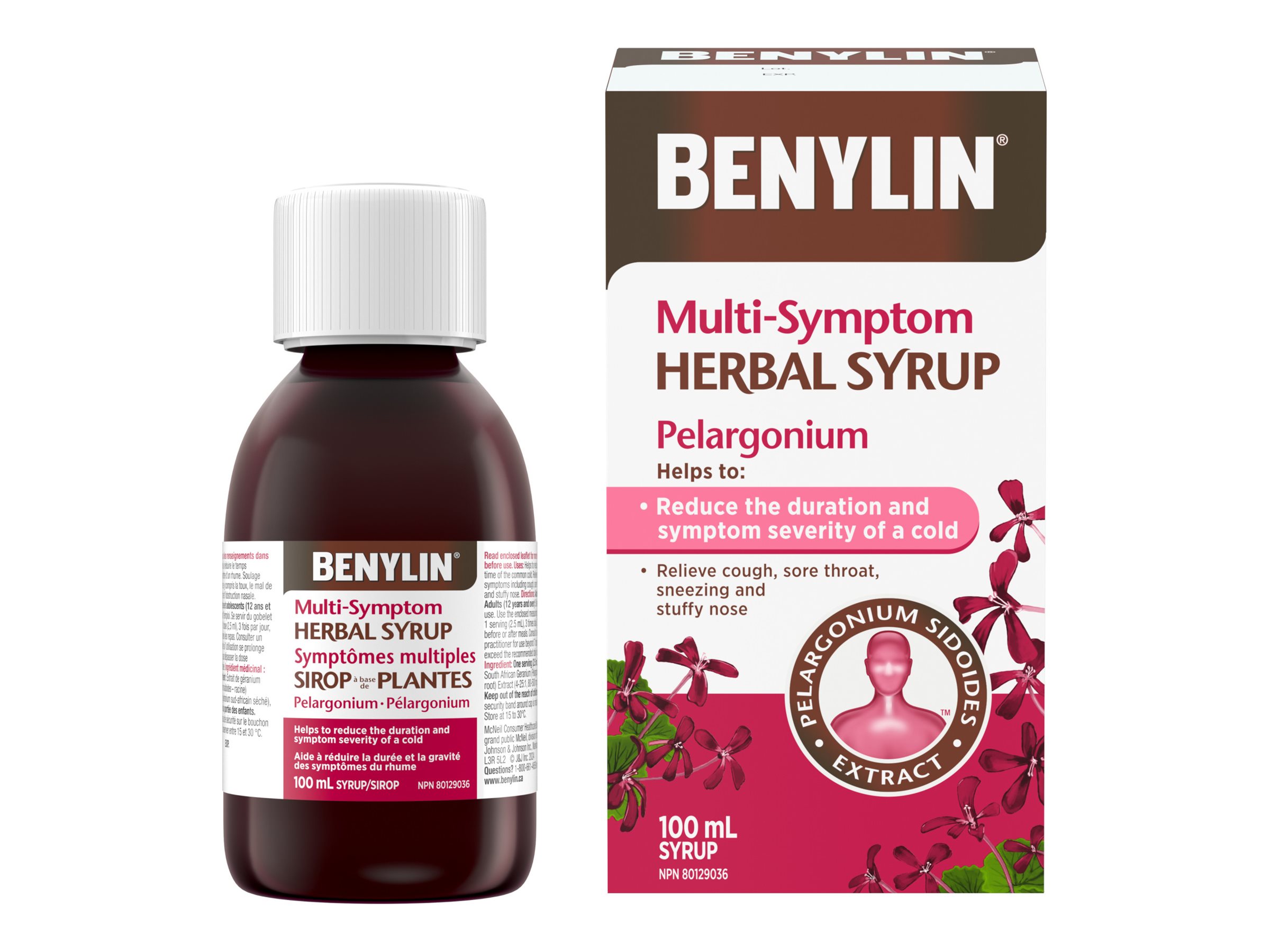 Benylin Multi-Symptom Herbal Syrup - 100ml