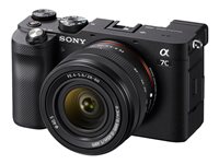 Sony a7C ILCE-7CL 24.2Megapixel Sort Digitalkamera