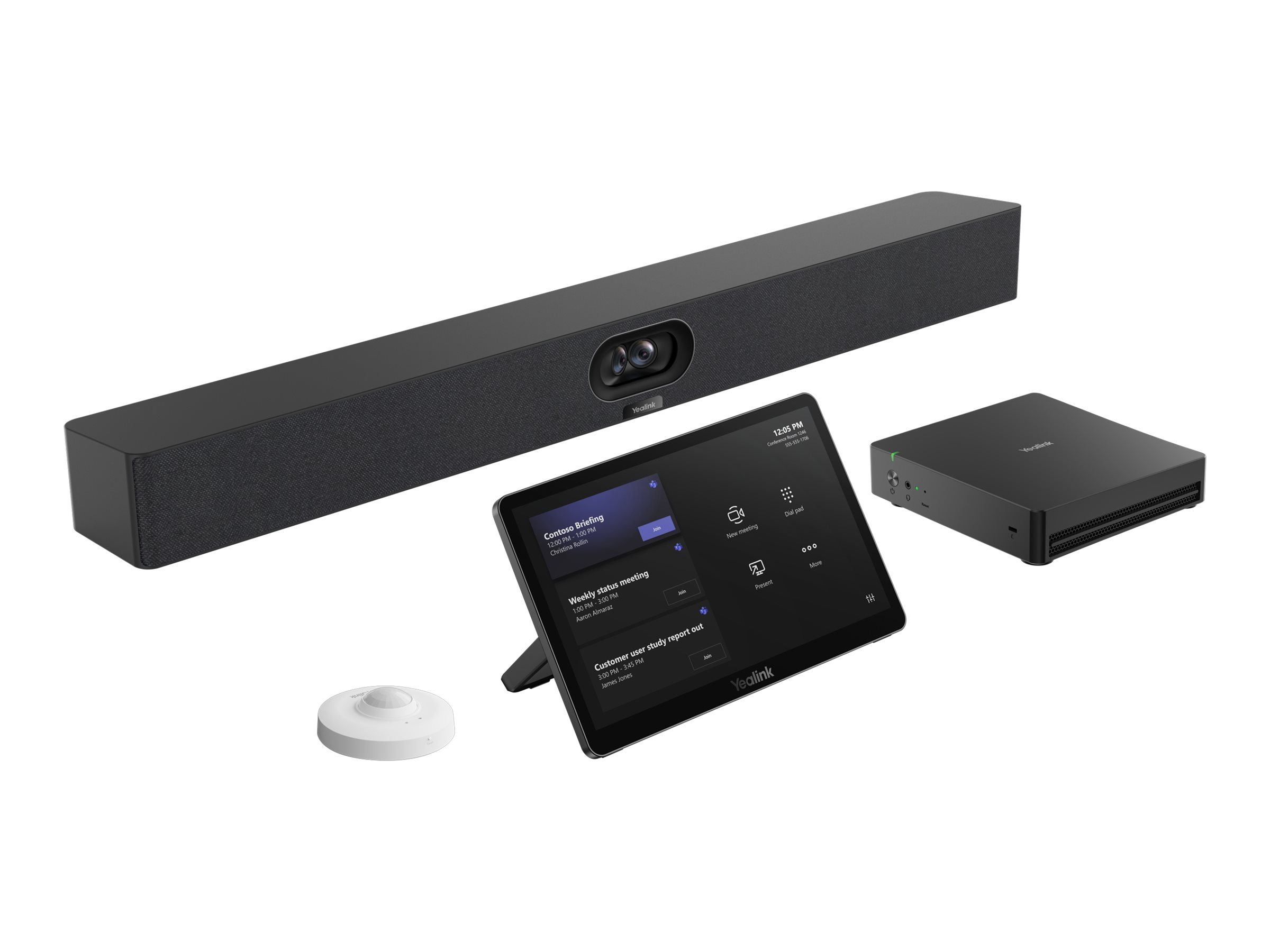 Yealink Mvc Series Mvc S40 C5u Microsoft Teams Rooms Video Conferencing Kit