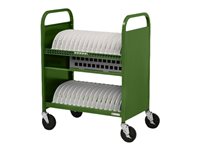 Bretford Cube TVCT30AC Cart (charge only) for 30 tablets / notebooks grass -