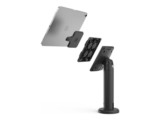 Compulocks Magnetix Secured Magnetic Tablet Counter Stand - Cable lock included stojan - pro tablet - černá – foto 5