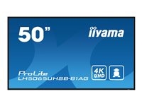 iiyama ProLite LH5065UHSB-B1AG 50' Digital skiltning 3840 x 2160 