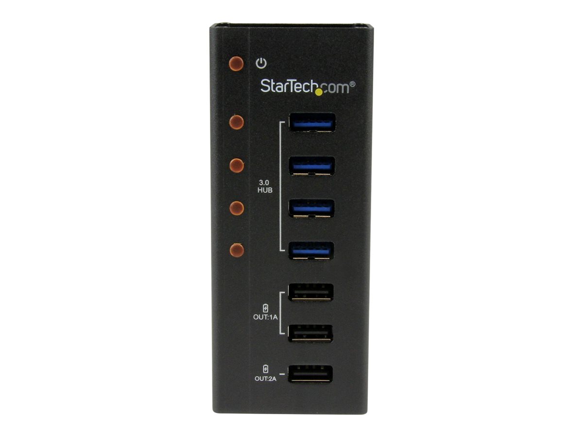 4 Port USB 3.0 Hub plus 3 Charging Ports – foto 2
