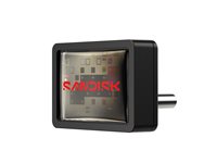 SanDisk Extreme Fit 64GB USB-C 3.2 Gen 1 USB stick Sort