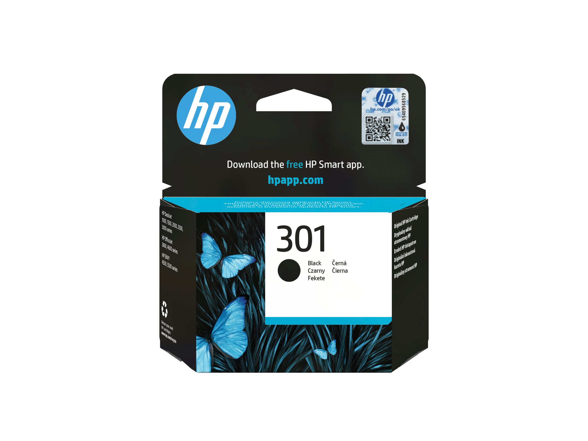 Hp 301 Black Original Ink Cartridge