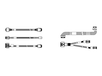 Lenovo - Kit de câbles de stockage - pour 4 x carte-mère AnyBay de 3,5