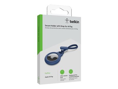 BELKIN AirTag Holder with Strap Blue