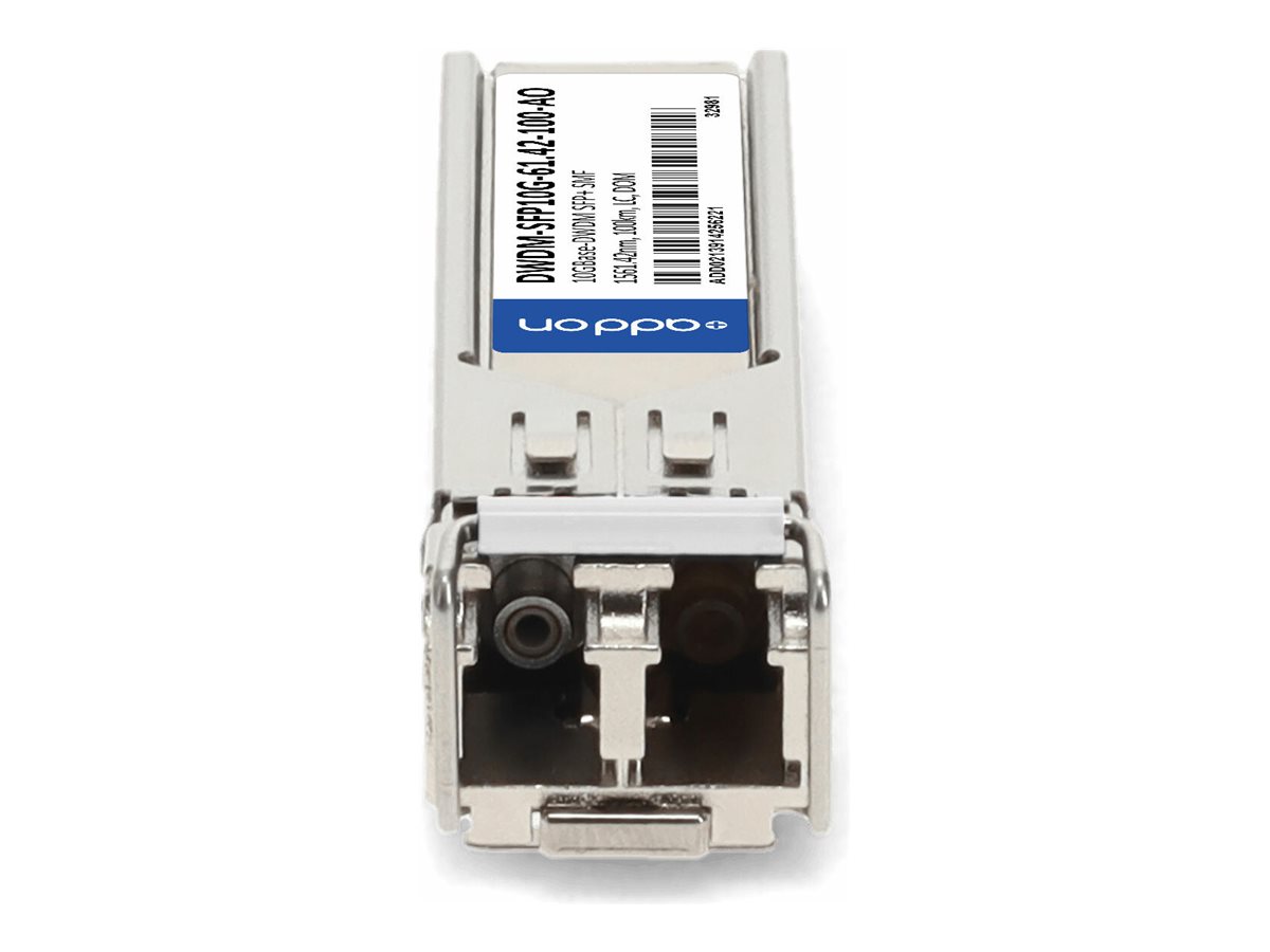 AddOn - SFP+ transceiver module (equivalent to: Cisco DWDM-SFP10G-61.42)